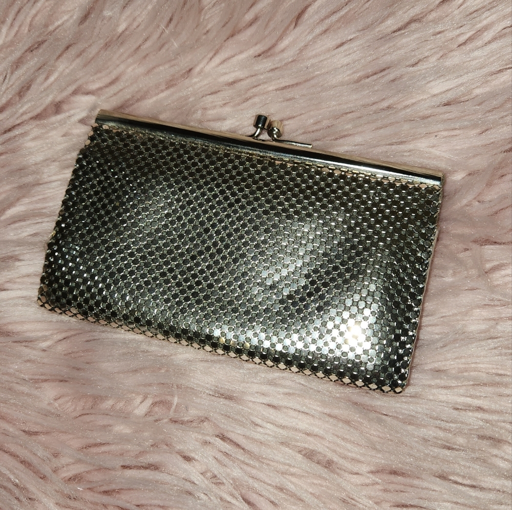 Whiting and Davis Silver Mesh Coin Purse